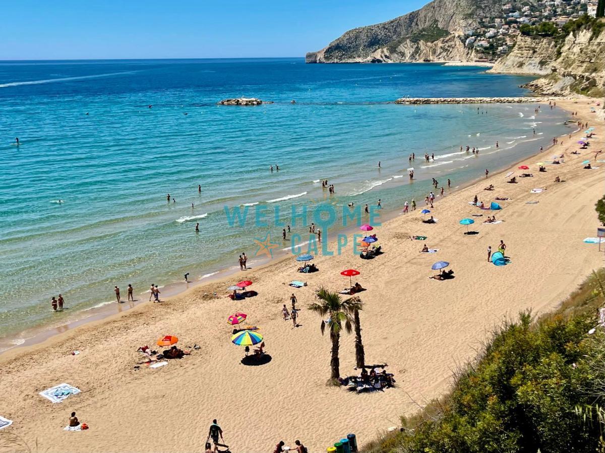 Apartamento Lima Con Piscina Y Vista Al Mar Calpe Exterior foto