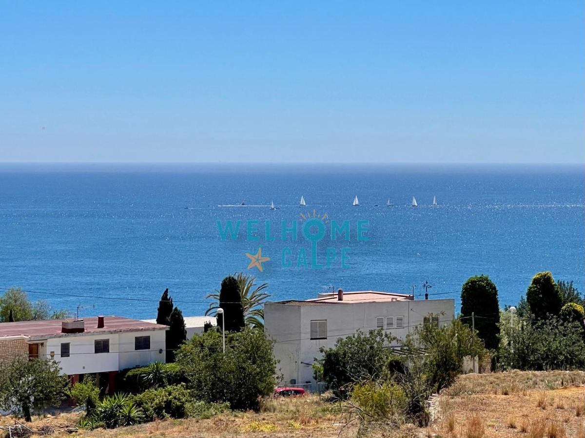 Apartamento Lima Con Piscina Y Vista Al Mar Calpe Exterior foto