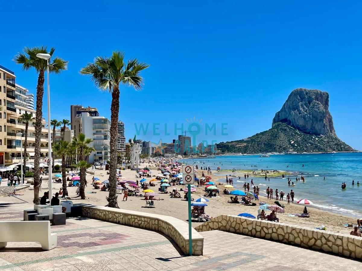 Apartamento Lima Con Piscina Y Vista Al Mar Calpe Exterior foto