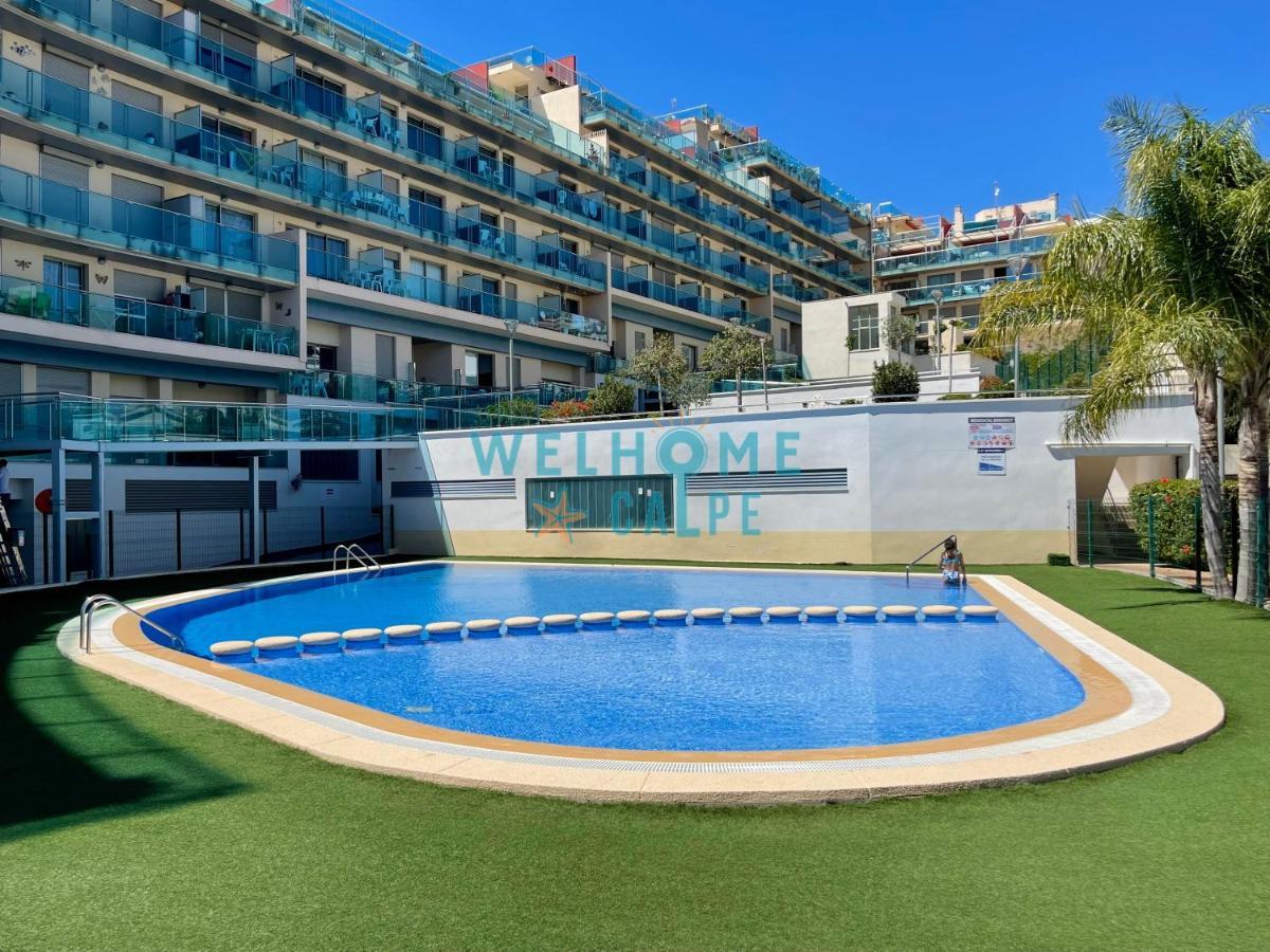 Apartamento Lima Con Piscina Y Vista Al Mar Calpe Exterior foto